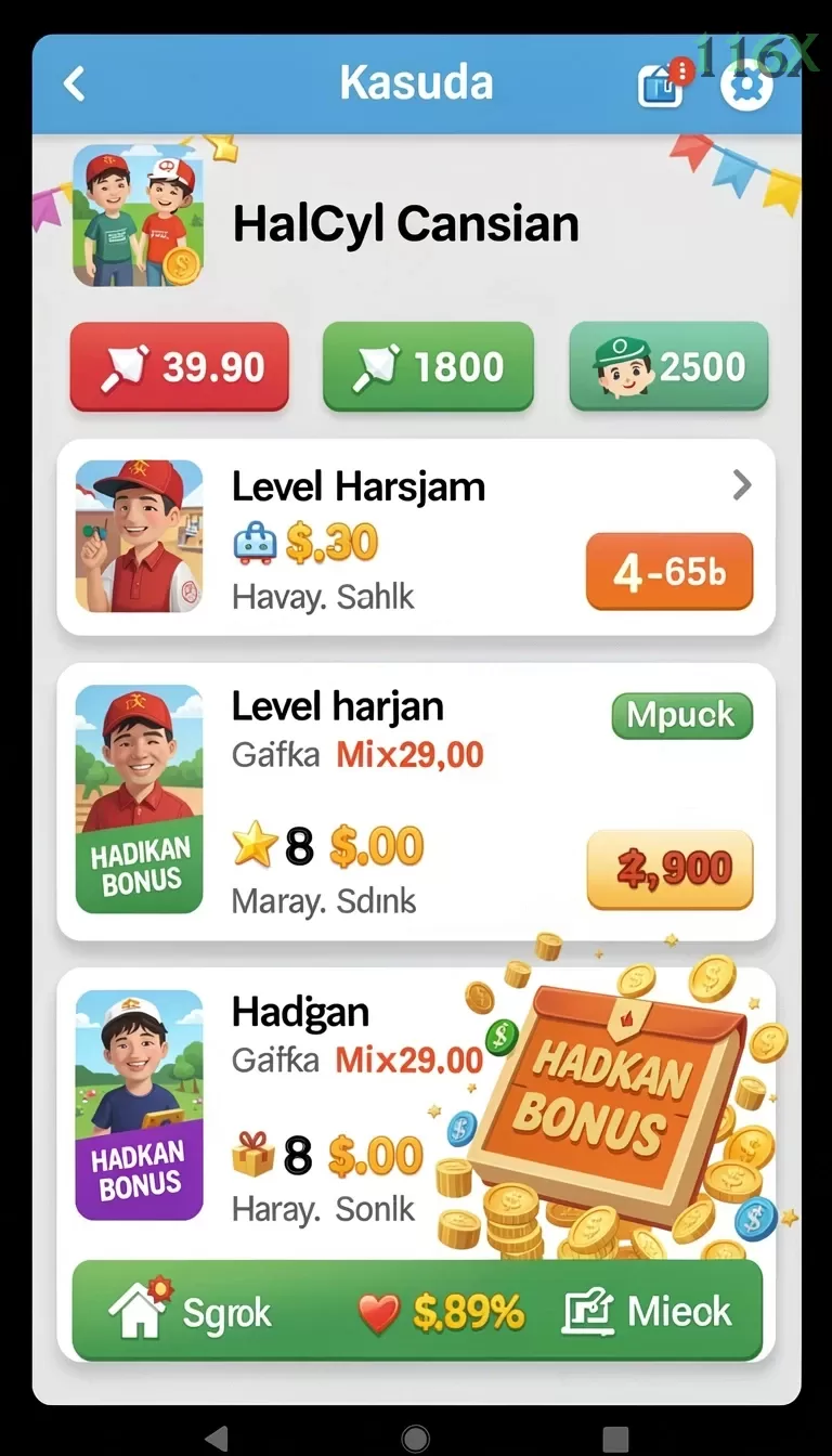 Cuplikan layar KOKITOTO — halaman utama