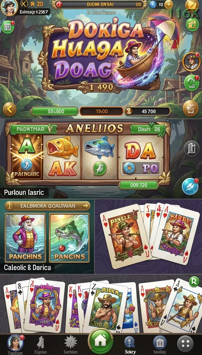 Cuplikan layar RPVIP5 — menu navigasi
