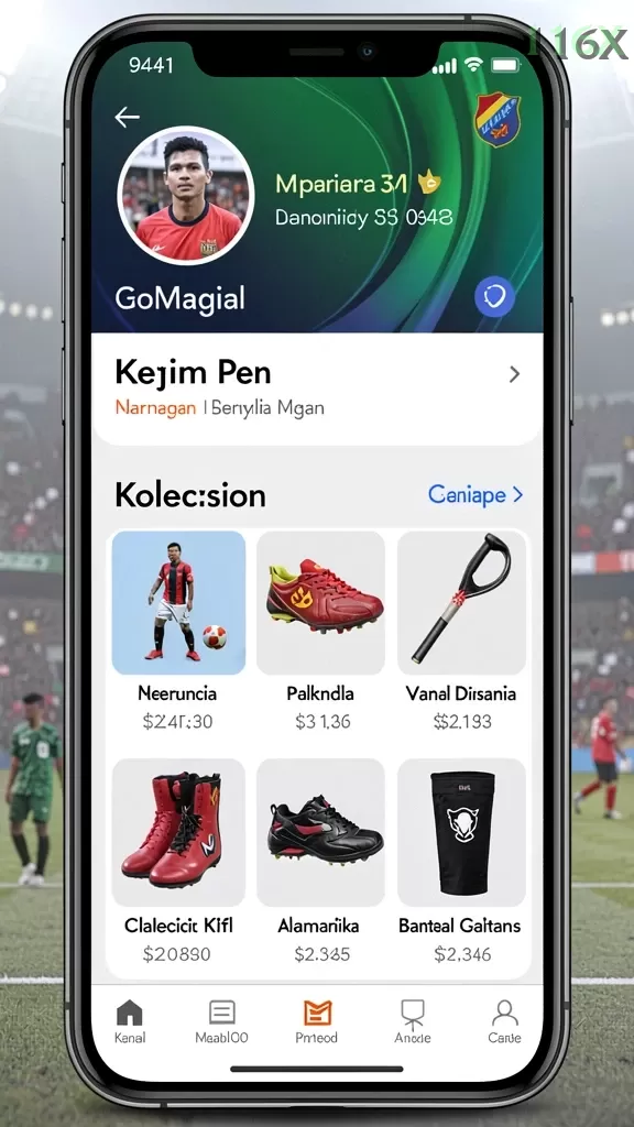 Cuplikan layar FW66 — halaman utama